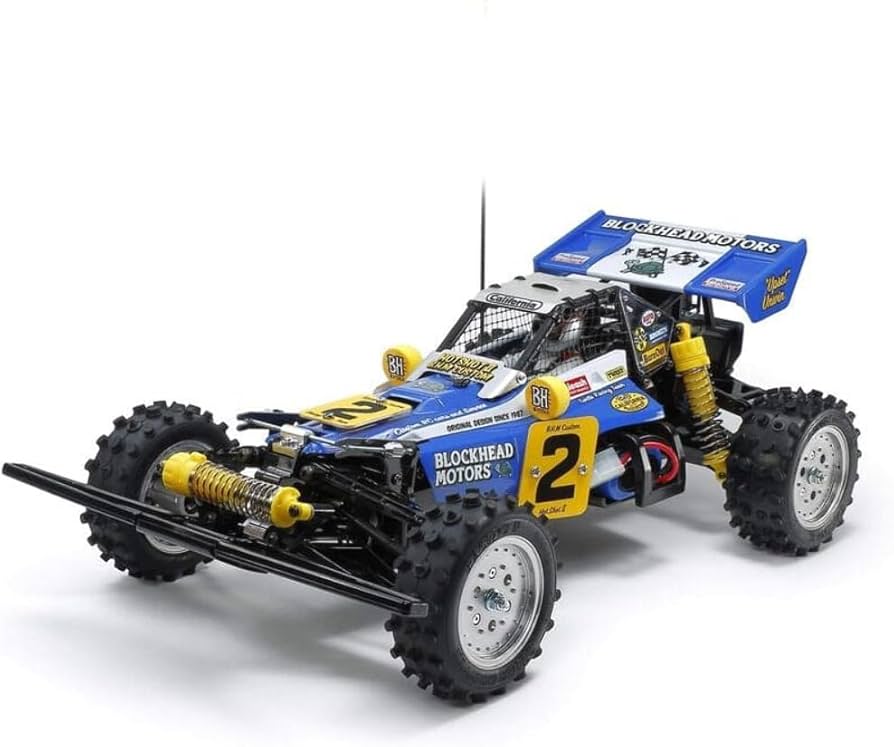 Amazon.com: TAMIYA 1/10 RC Hotshot II Blockhead Motors TAM58710A