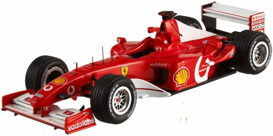 Amazon | MATTEL 1/43 フェラーリ F2002 フランスGP 2002 #1 完成品