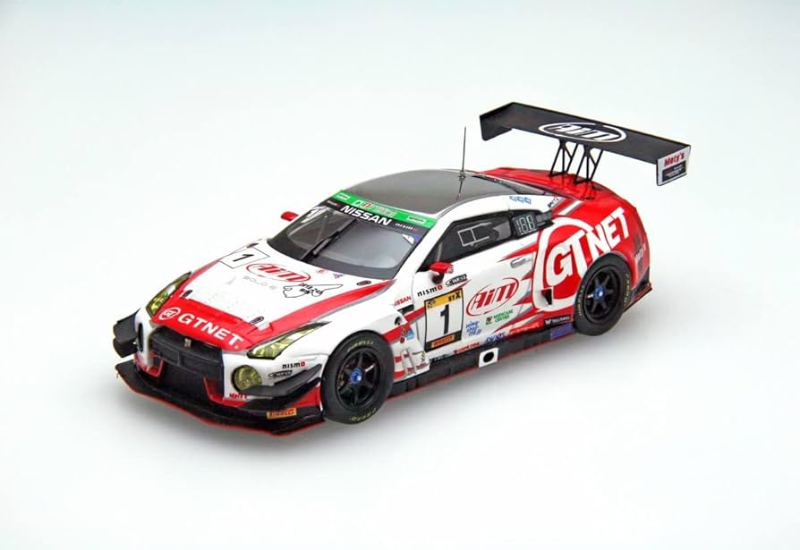 Amazon | 2 EBBRO 1/43 GTNET GT3 GT-R スーパー耐久 富士24時間