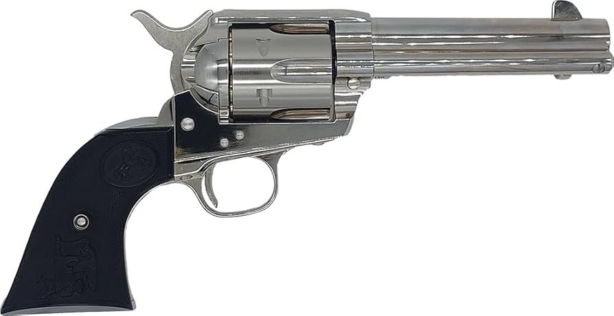 Amazon | タナカ コルト SAA 2nd Generation 4-3/4インチ ニッケル