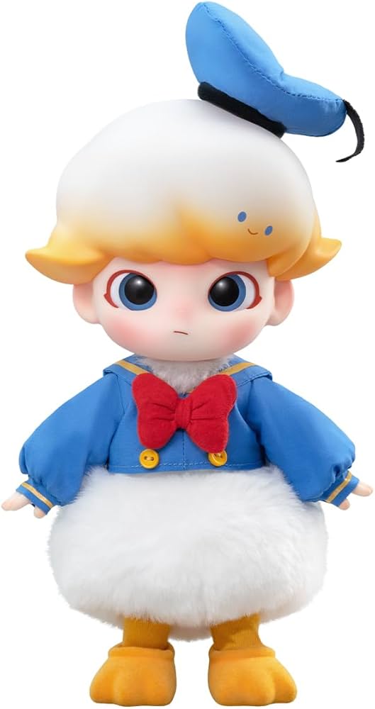 Amazon.co.jp: POP MART DIMOO Donald Duck 1/8 アクションフィギュア
