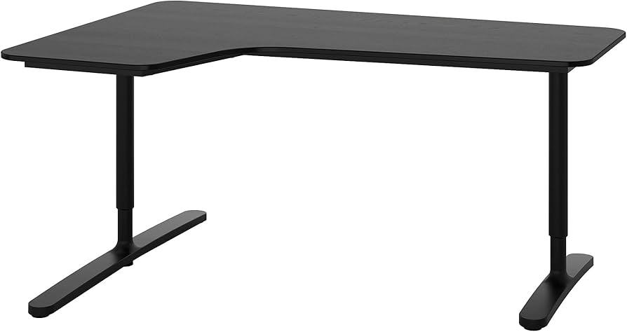 Amazon.co.jp: Ikea BEKANT Corner Desk Left, 63.0 x 43.3 inches