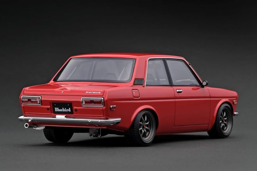 Amazon | ignition model 1/18 ダットサン Bluebird (510) Red 完成品