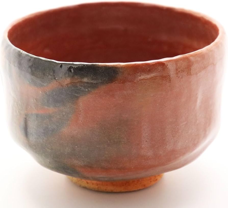 Amazon｜抹茶碗 赤楽茶碗 「佐々木松楽 作」通年物｜抹茶碗 オンライン通販