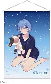 Amazon.co.jp: 星街すいせい 牛角コラボ B2タペストリー by : ホーム