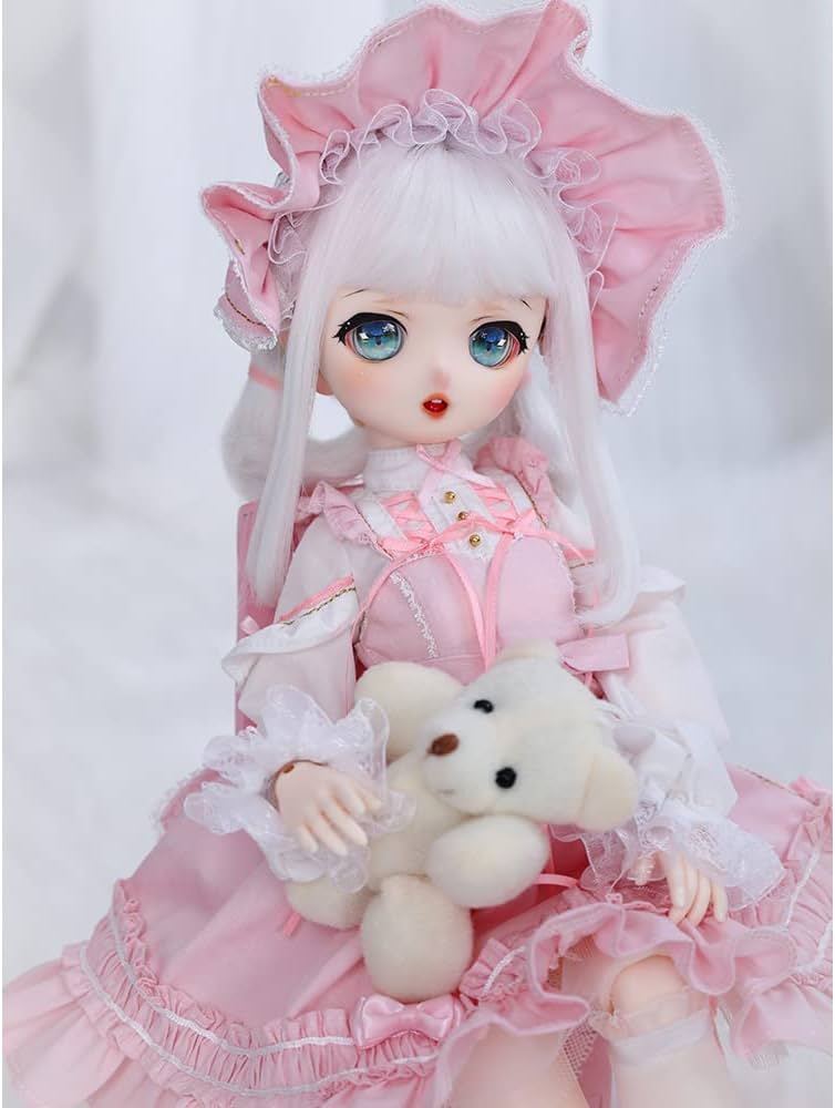 Amazon | KAKAA BJDドール フルセット 1/4 球体関節人形 38cm SD 樹脂