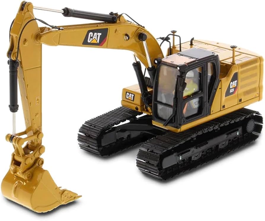 Diecast Masters 1:50 CAT 323 Next Generation Hydraulic Excavator