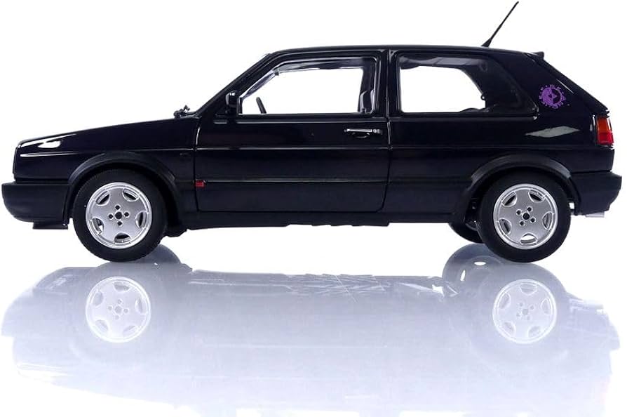 Amazon.com: Norev 1991 Golf GTI Fire and Ice Dark Purple Metallic