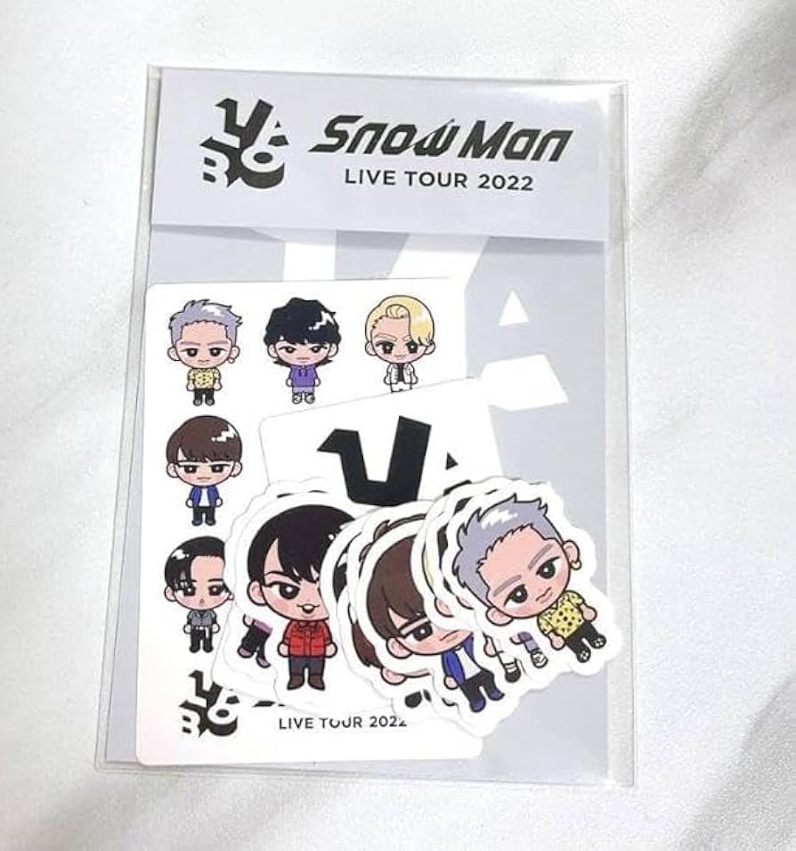 Amazon.co.jp: Snow Man 【 すのチル ステッカーセット 】 LIVE TOUR