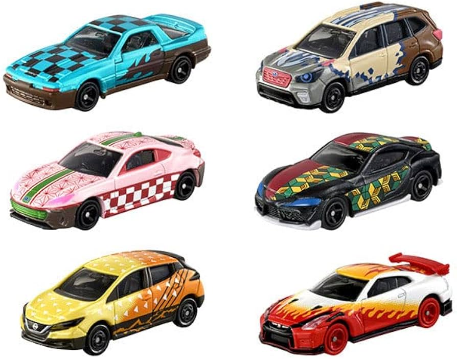 Amazon.co.jp: 鬼滅の刃トミカ スペシャルカラーコレクション 6個入り