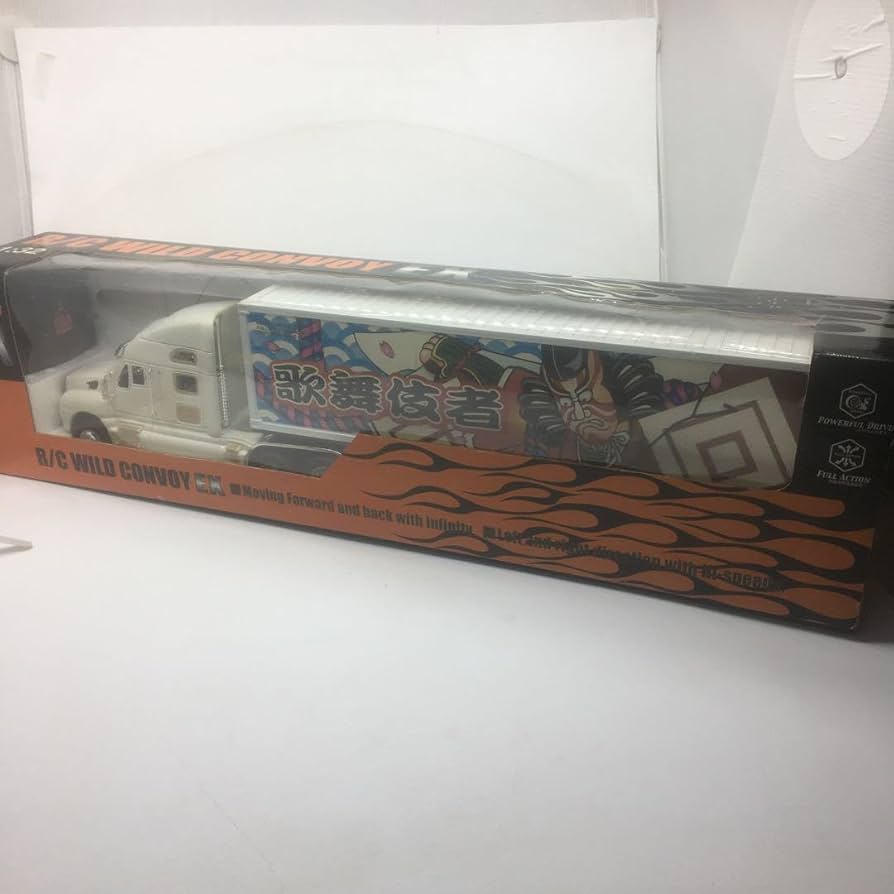 Amazon.co.jp: RC WILD CONVOY デコトラ 歌舞伎者 : おもちゃ
