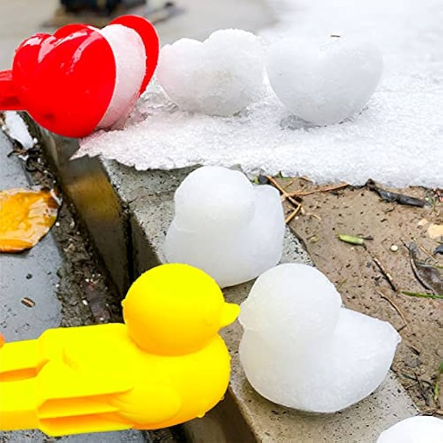 Amazon | 3PCS ハートスノーボールメーカー 雪玉づくり 雪だま製造機