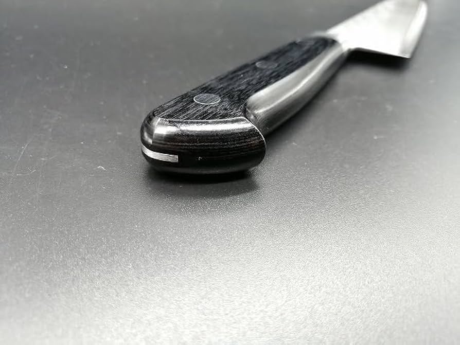 Amazon | 【 高村刃物 】V10鋼 スペシャル 槌目 牛刀 180mm 口金付
