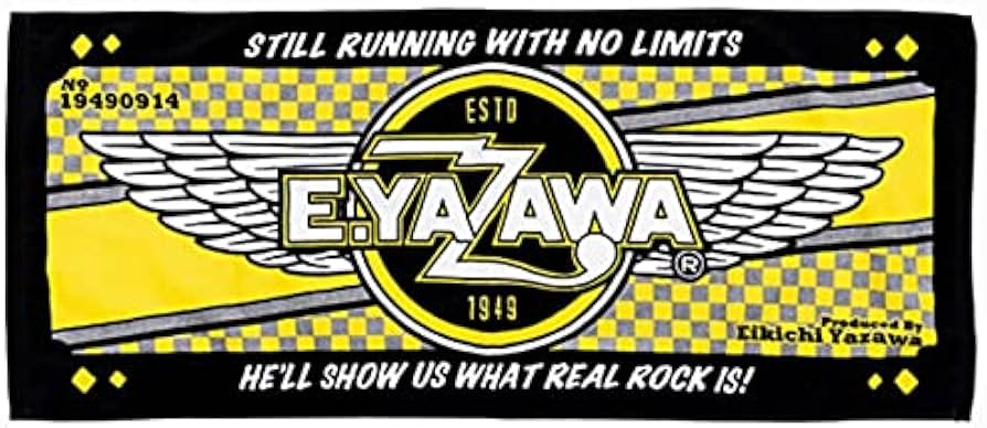 Amazon.co.jp: 矢沢永吉（EIKICHI YAZAWA）公式グッズ フェイスタオル