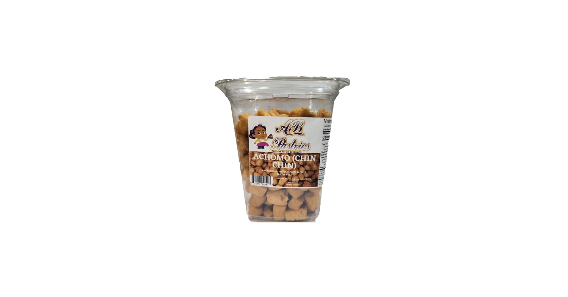 Amazon.com: AB Pastries Achomo Chin-Chin (Regular) : Grocery