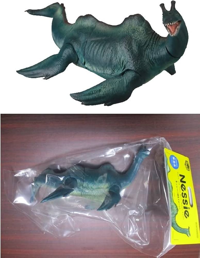 Amazon.co.jp: 海洋堂 ソフビトイボックス ネッシー ネス湖の怪獣 限定
