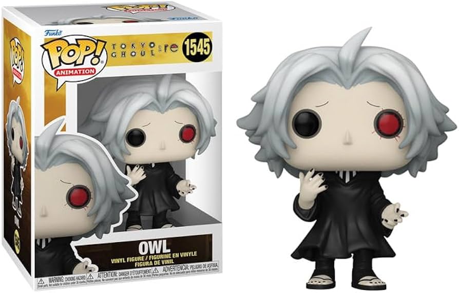 Amazon.com: POP Tokyo Ghoul: Re - Owl Funko Vinyl Figure (Bundled