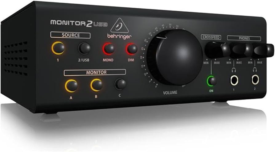 Amazon.com: Behringer MONITOR2USB High-End Speaker and Headphone