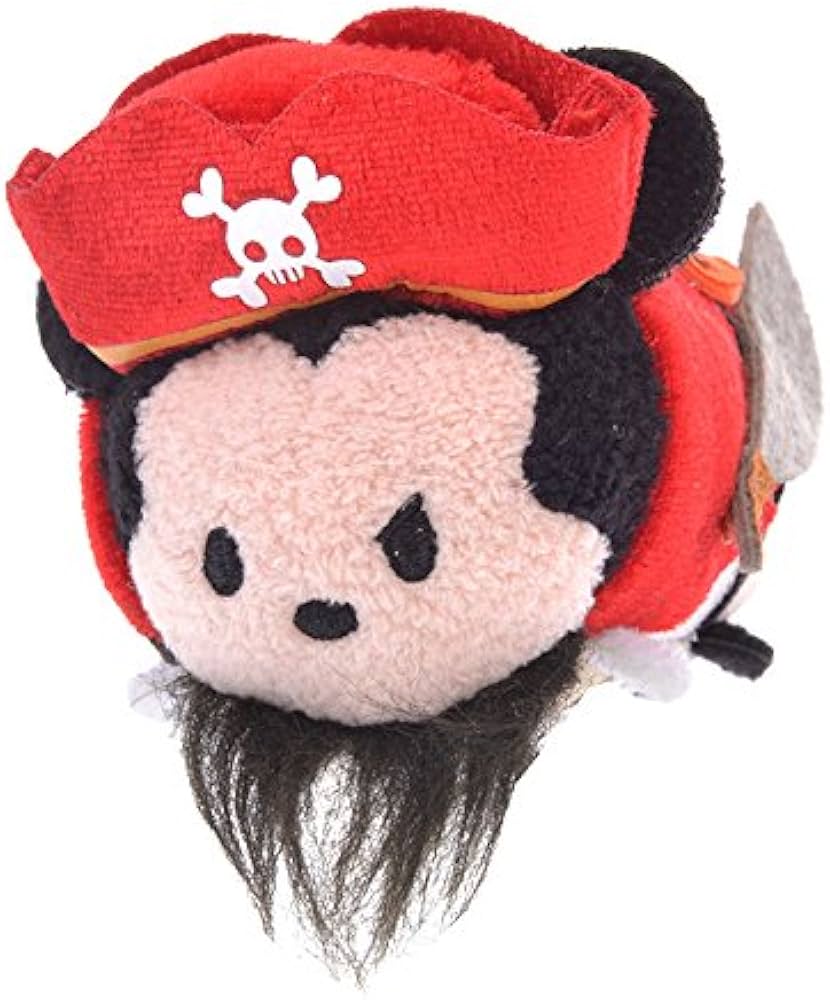 Amazon.co.jp: ツムツム ぬいぐるみ ミッキー ミニ(S) パイレーツ TSUM