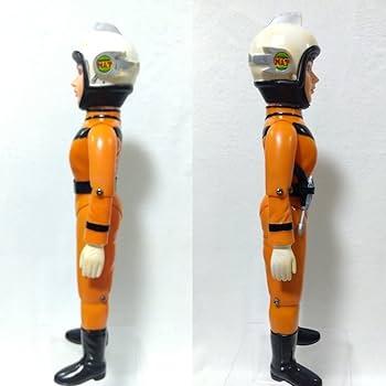 Amazon.co.jp: デラックス マット隊員 可動 ソフビ DX MAT隊員 当時物