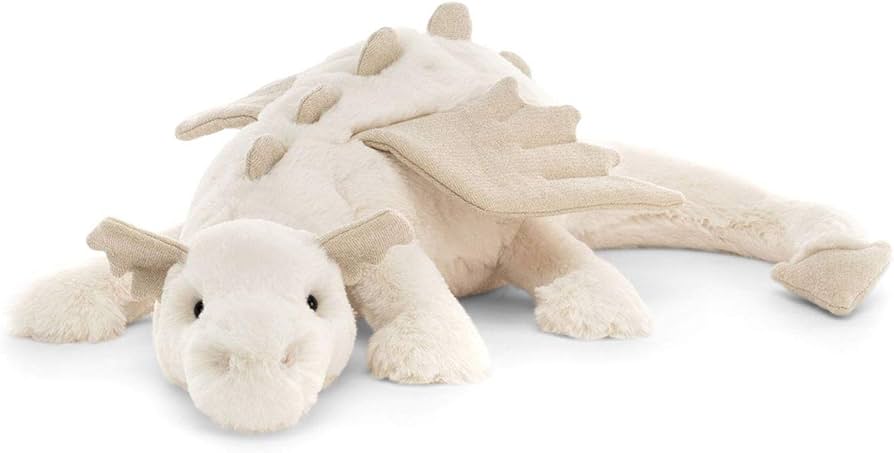 Amazon.co.jp: Jellycat ジェリーキャット スノードラゴン 白 竜