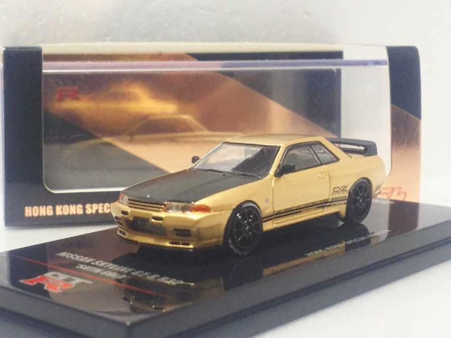 Amazon.co.jp: INNO 1/64 Nissan Skyline GT-R R32 Satin Gold Top