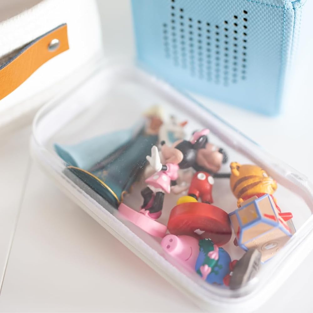 Amazon.com: Maple & Lark Bliss Bins - Hard Sided Clear Zipper Case