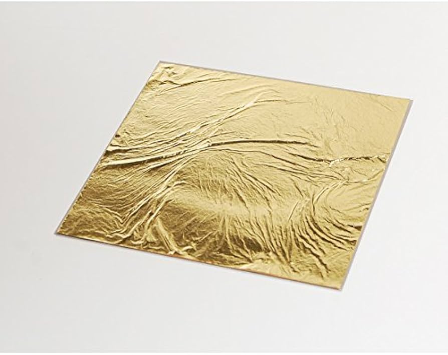 Amazon | 【金沢金箔の箔一】工芸・日本画用 純金箔24K断切三六 (10枚