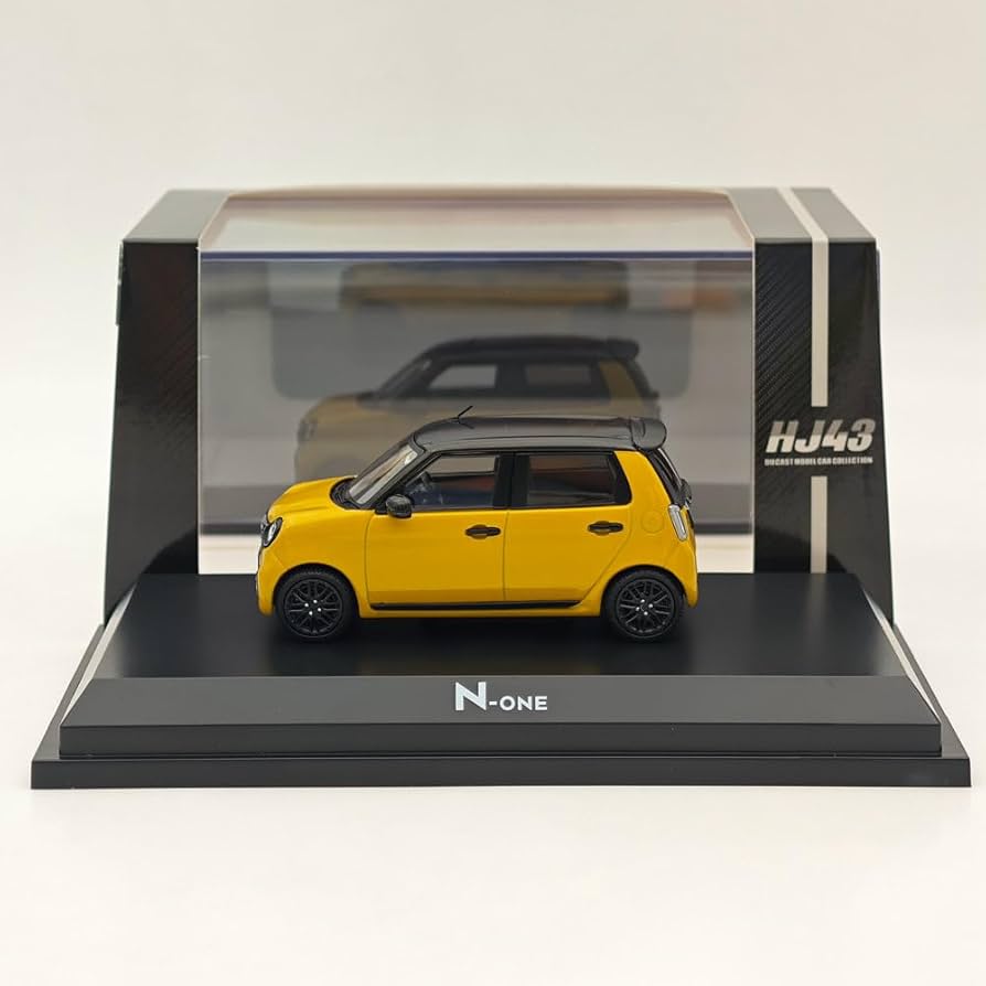 Amazon.co.jp: ホビージャパン 1/43 N-ONE RSプレミアムイエローパール