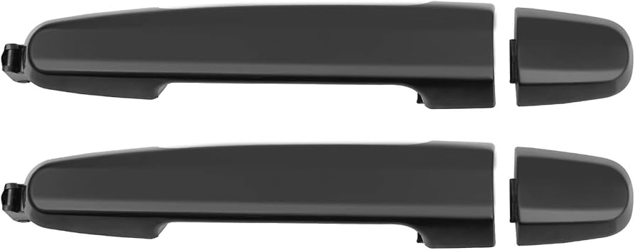 Amazon.com: Exterior Door Handle 2Pcs Rear Driver & Passenger Side