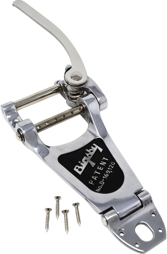 Amazon.com: Bigsby B7 Vibrato String-Through Tailpiece for Guitars