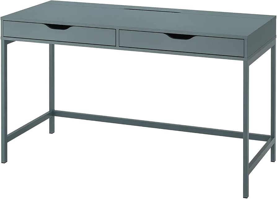 Amazon | IKEA/イケア ALEX/アレクス：デスク132x58 cm グレー
