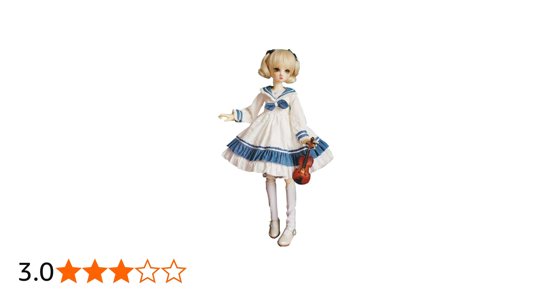 Amazon.co.jp: 1/3 1/4 1/6ドール用Bjd 球体関節人形 セーラー服