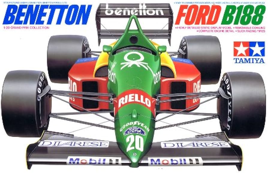 Amazon.co.jp: タミヤ(TAMIYA) 1/20 ベネトン フォードB188 : Hobbies