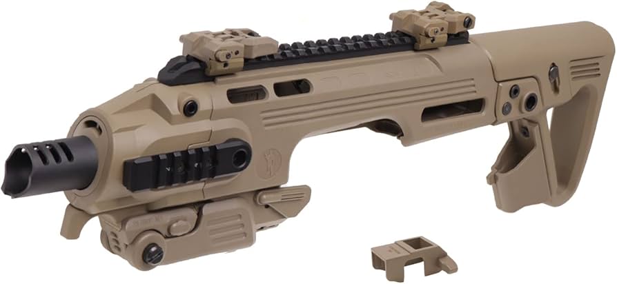 Amazon.co.jp: CAA Airsoft RONI G1 ピストル カービン コンバージョン