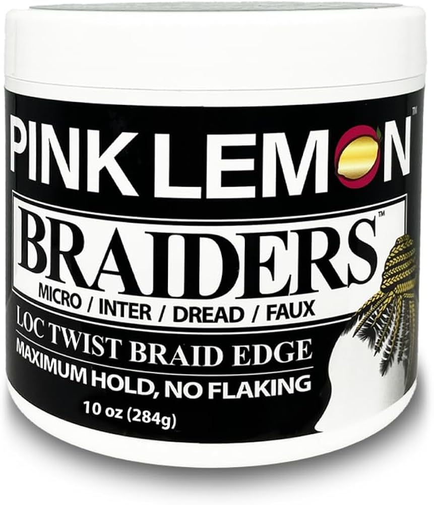 Amazon.com : PINK LEMON Braiding Gel - Maximum Hold, No Flaking
