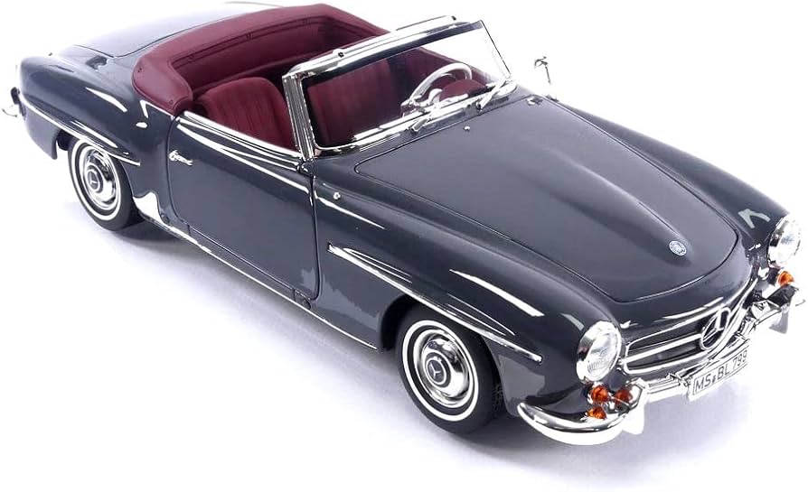 Amazon | ノレブ 1/18 メルセデス 190 SL 1957 グレー フル開閉機構