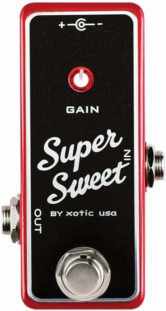 Amazon | Xotic エキゾチック エフェクター ブースター Super Sweet