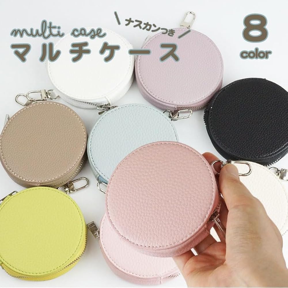 Amazon | prendre サークルポーチ ミニ マルチケース 丸形 かわいい