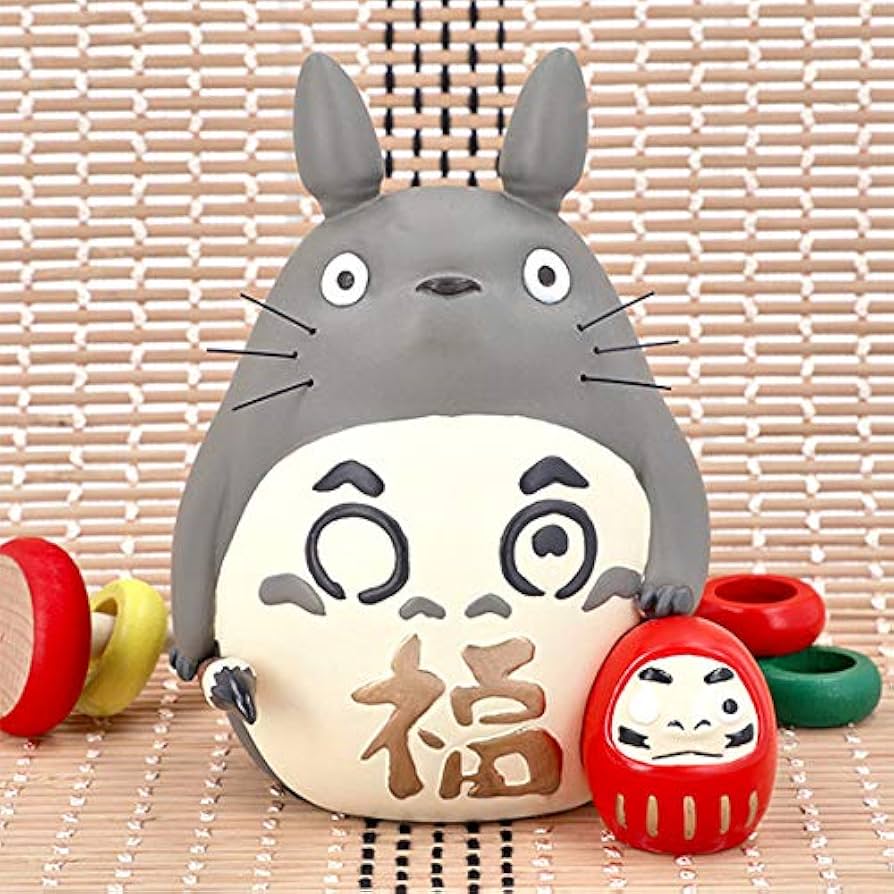 Amazon.co.jp: スタジオジブリ トトロ めでたいお飾り だるまトトロ