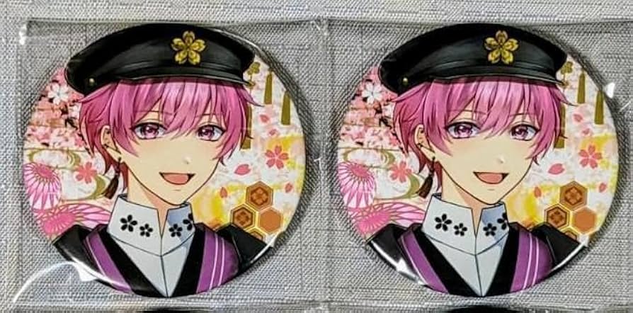 Amazon.co.jp: いれいす ないこ 缶バッジ 春は麗し舞え桜吹雪 : おもちゃ