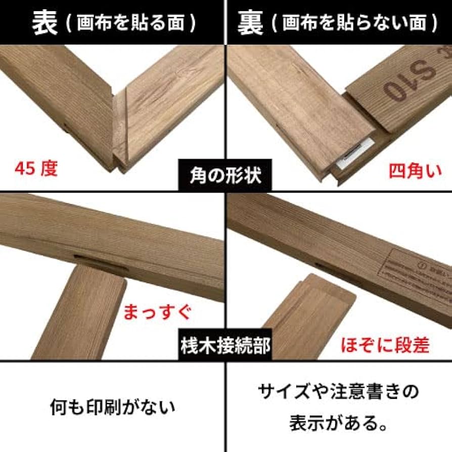 Amazon.co.jp: 世界堂 キャンバス木枠 P80 : DIY・工具・ガーデン