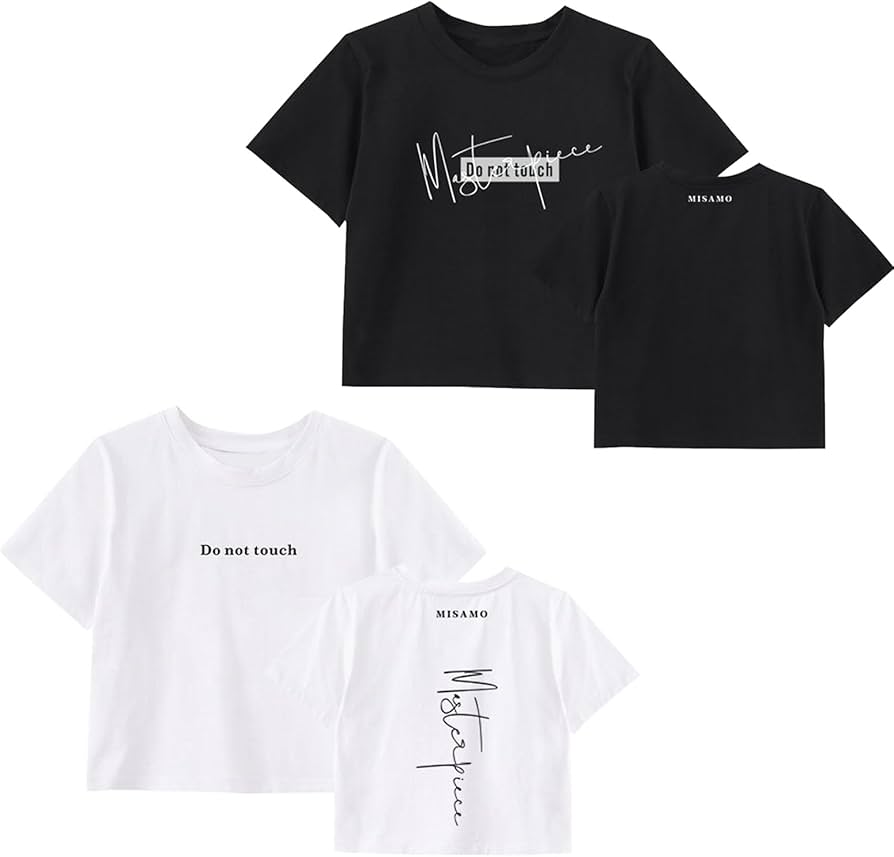 Amazon.co.jp: [XINYIN] misamo 周辺 TWICE グッズ Tシャツ ミサも