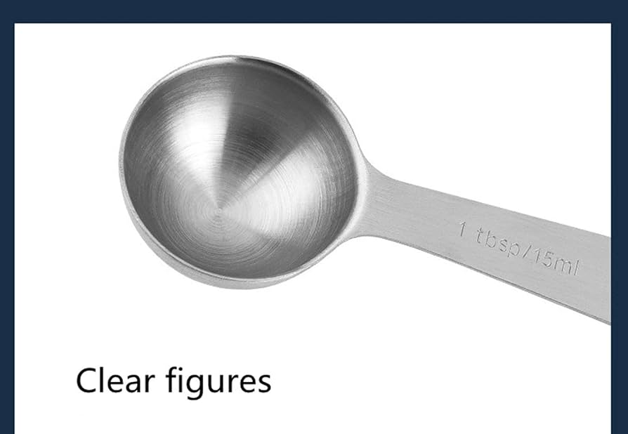 Amazon | MMCCHB計量スプーン、8個セット：小さじ1/8、小さじ1/4
