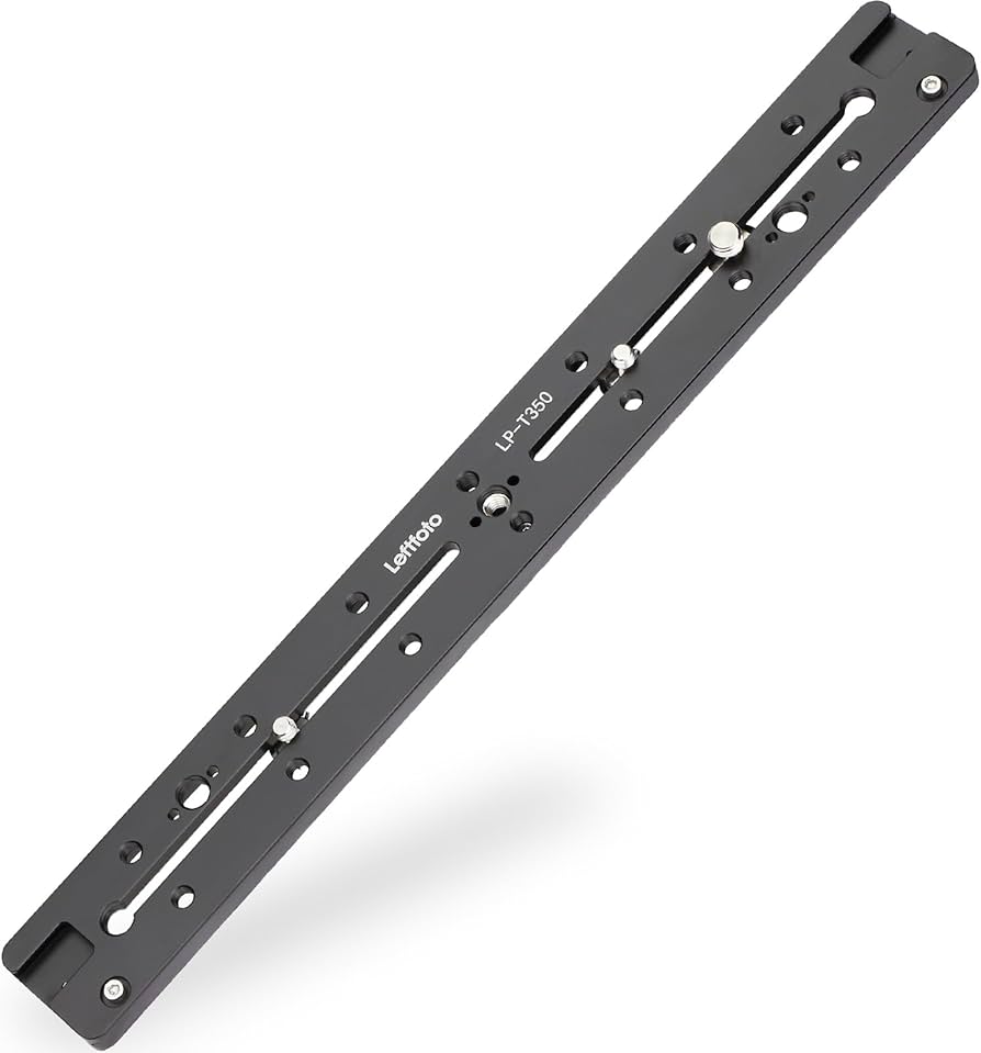 Amazon.com: LEFTFOTO 350mm Double Dovetail Slide Rail with Arca