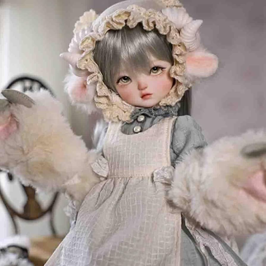Amazon.co.jp: Meeler BJDドール1/6 女の子 フルセット28cm SD 樹脂