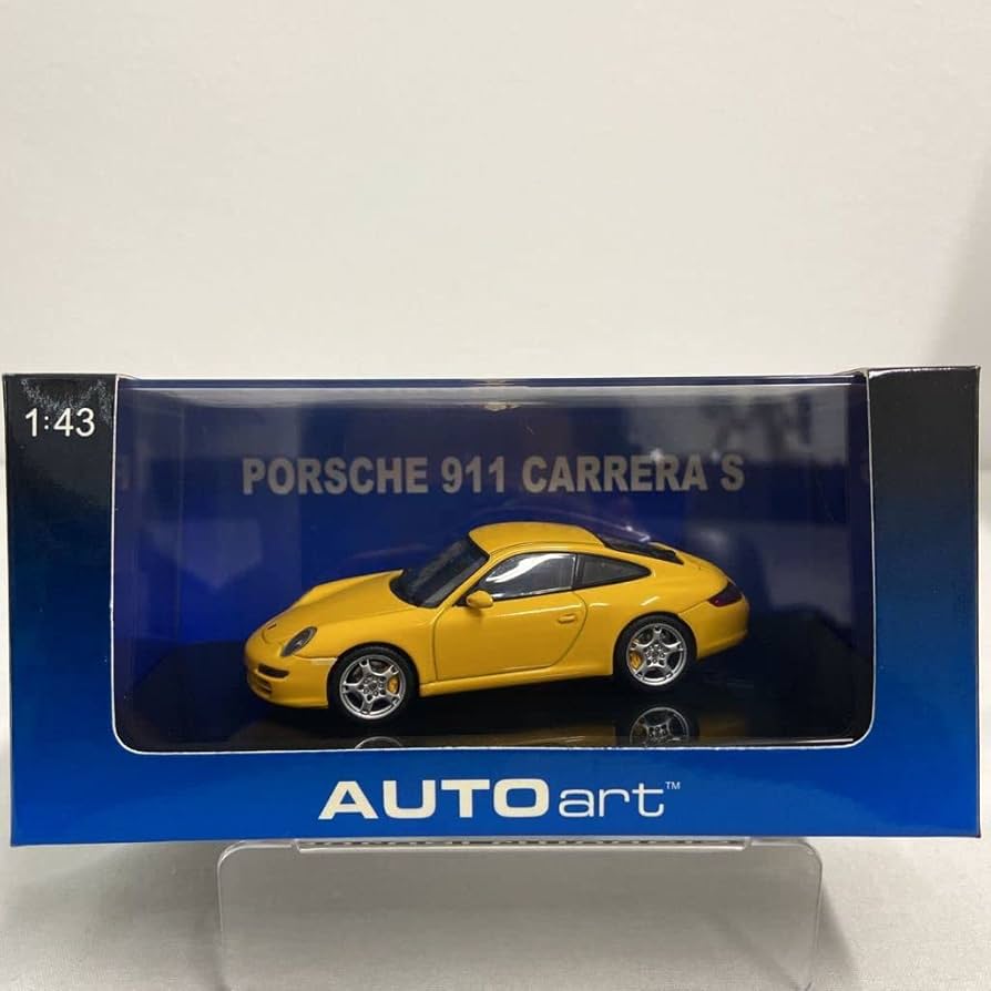 Amazon | AUTOart 1/43 Porsche 911 Carrera S Yellow オートアート