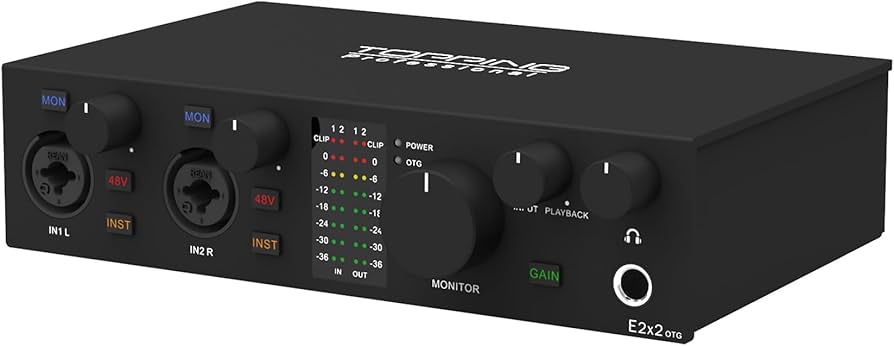 Amazon.co.jp: TOPPING E 2x2OTG 2in/2out オーディオインターフェース