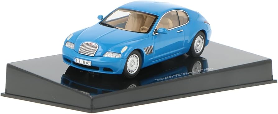 Amazon.co.jp: Bugatti EB 118 Paris 1998 Blue 1/43 Diecast Car