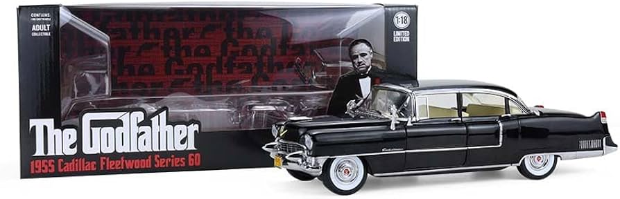 Amazon.com: GreenLight Collectibles 1955 The Godfather Cadillac
